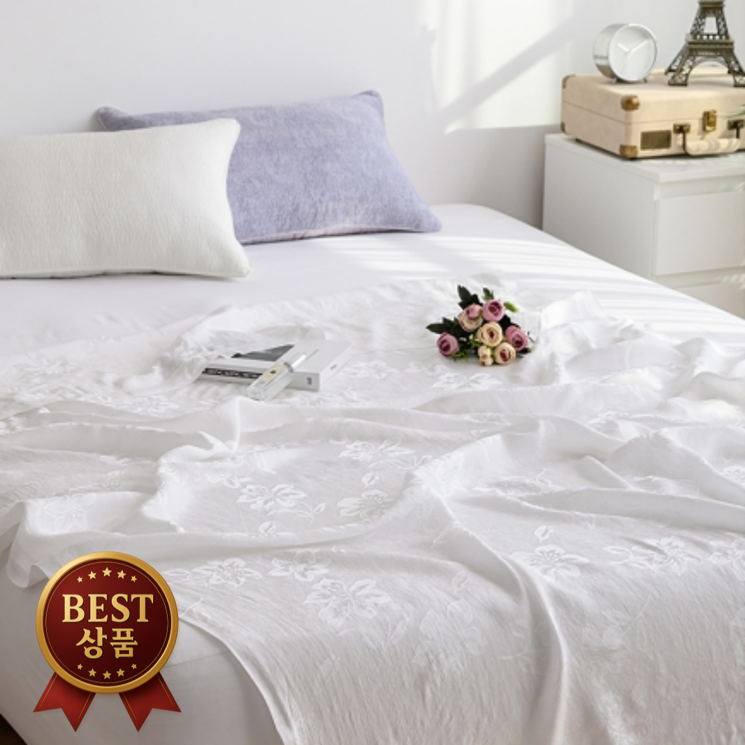 호야마트 쿨링소재 친환경 냉감이불 풍기인견 국내산, 화이트 31,900원