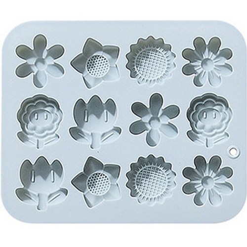 이홈베이킹 해바라기 튤립 꽃모양 실리콘몰드 12구 39,800원