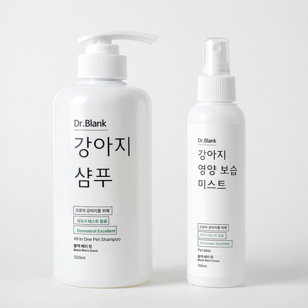 닥터블랭크 저자극 샴푸 미스트 블랙베리향 세트, 1세트 25,920원