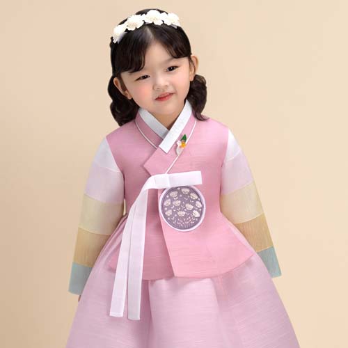 이설한복 821 미소당의 여아용 한복세트 49,900원