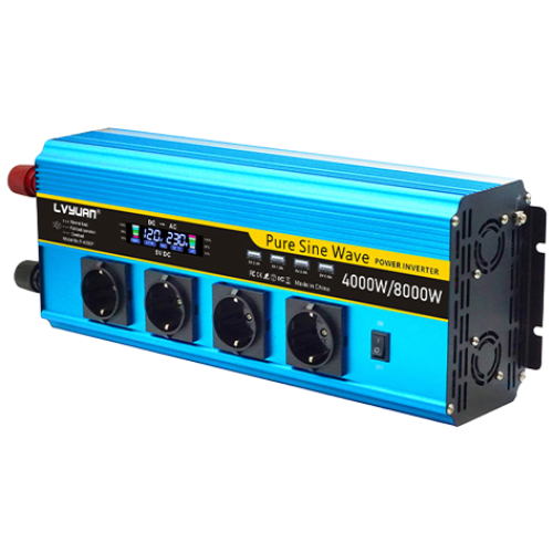 루앤 순수정현파 LCD 인버터 60hz 220V 캠핑용 차량용 차박 한국형 KC인증, 1개 349,000원