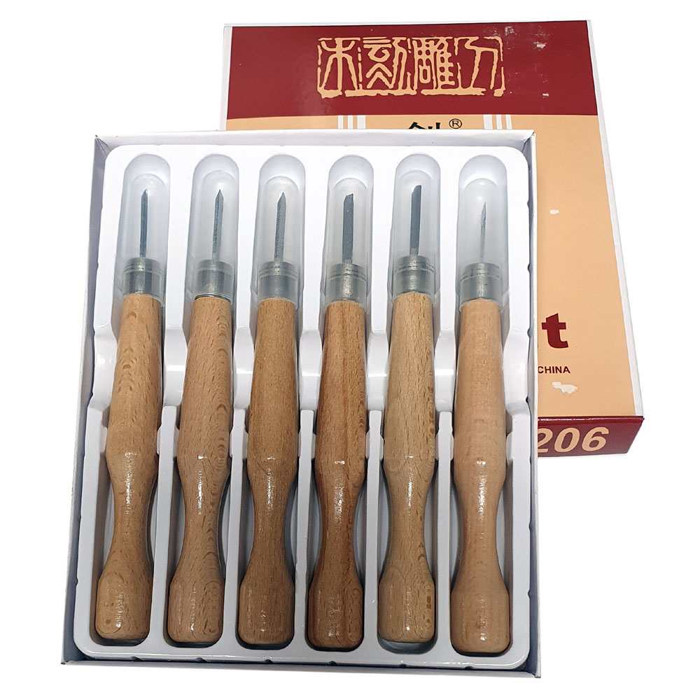 조각도 고급6p/ 목공예 목판화 우드카빙 미술수업준비물 화방용품 학생 전문가용 취미 목공방 12,000원