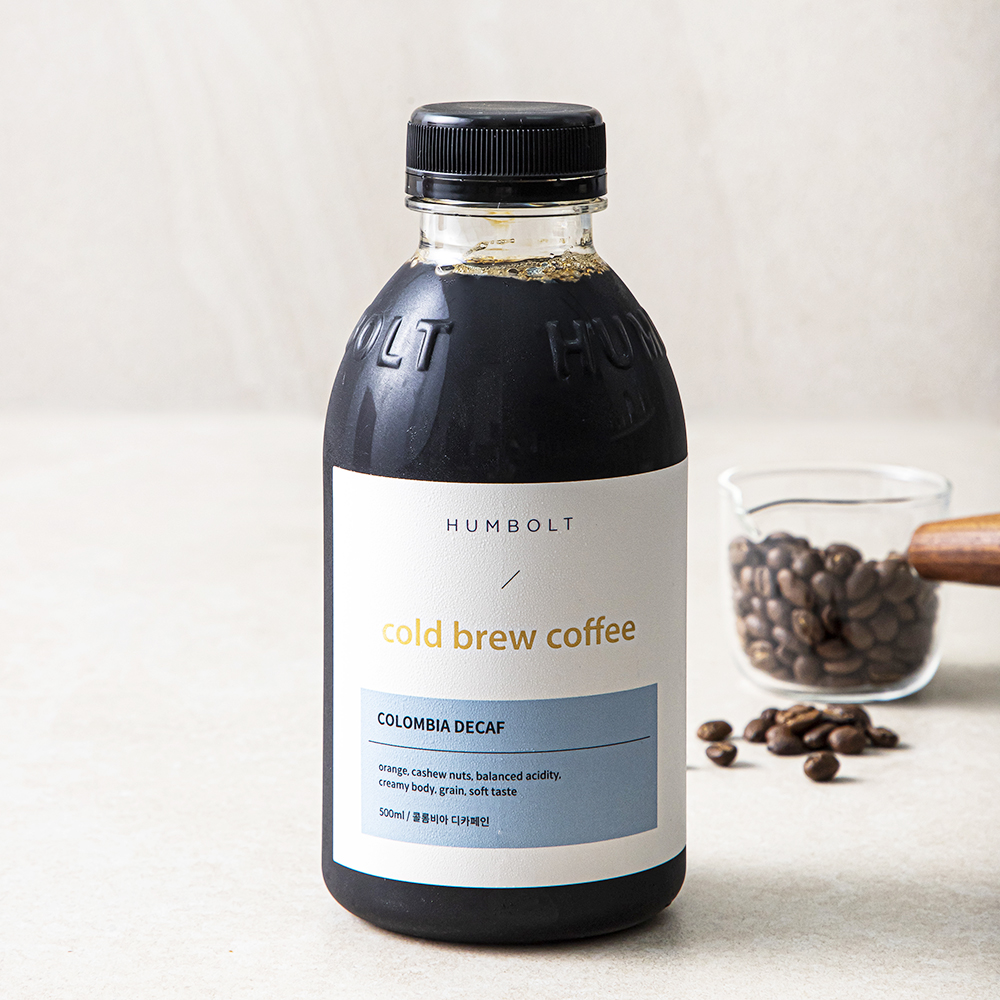 훔볼트 콜롬비아 디카푸 콜롬비아 디카페인 콜드브루 커피, 1개, 500ml 8,720원
