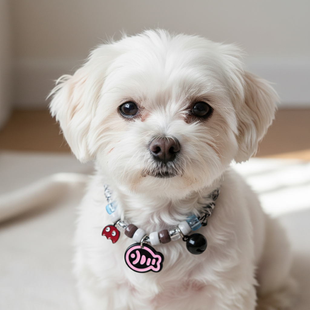 하니펫 강아지 고양이 예쁜 큐티 방울 목걸이 9,900원