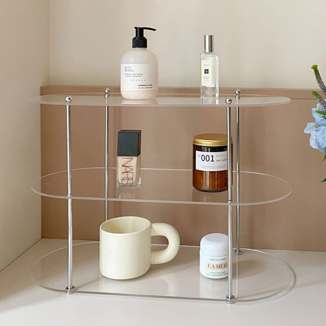 에버하우스 노르딕 아크릴 선반 진열대, 투명, 3단 26,800원