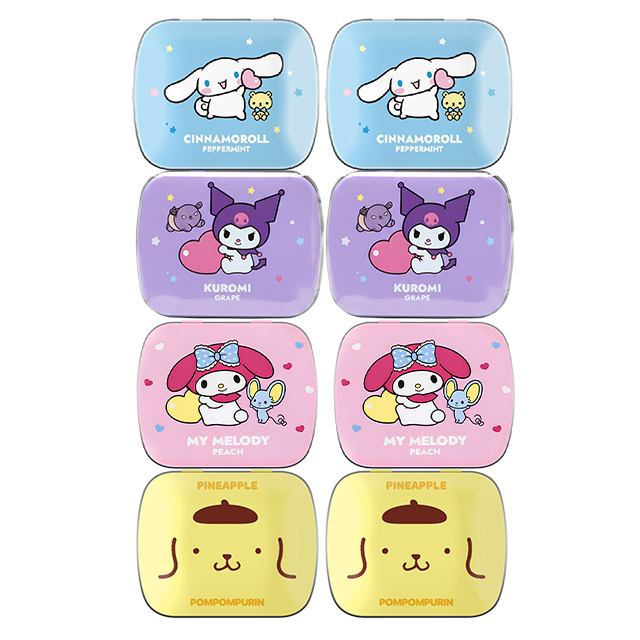 산리오 민트캔디 시나모롤 쿠로미 마이멜로디 폼폼푸린 각2개 25,200원