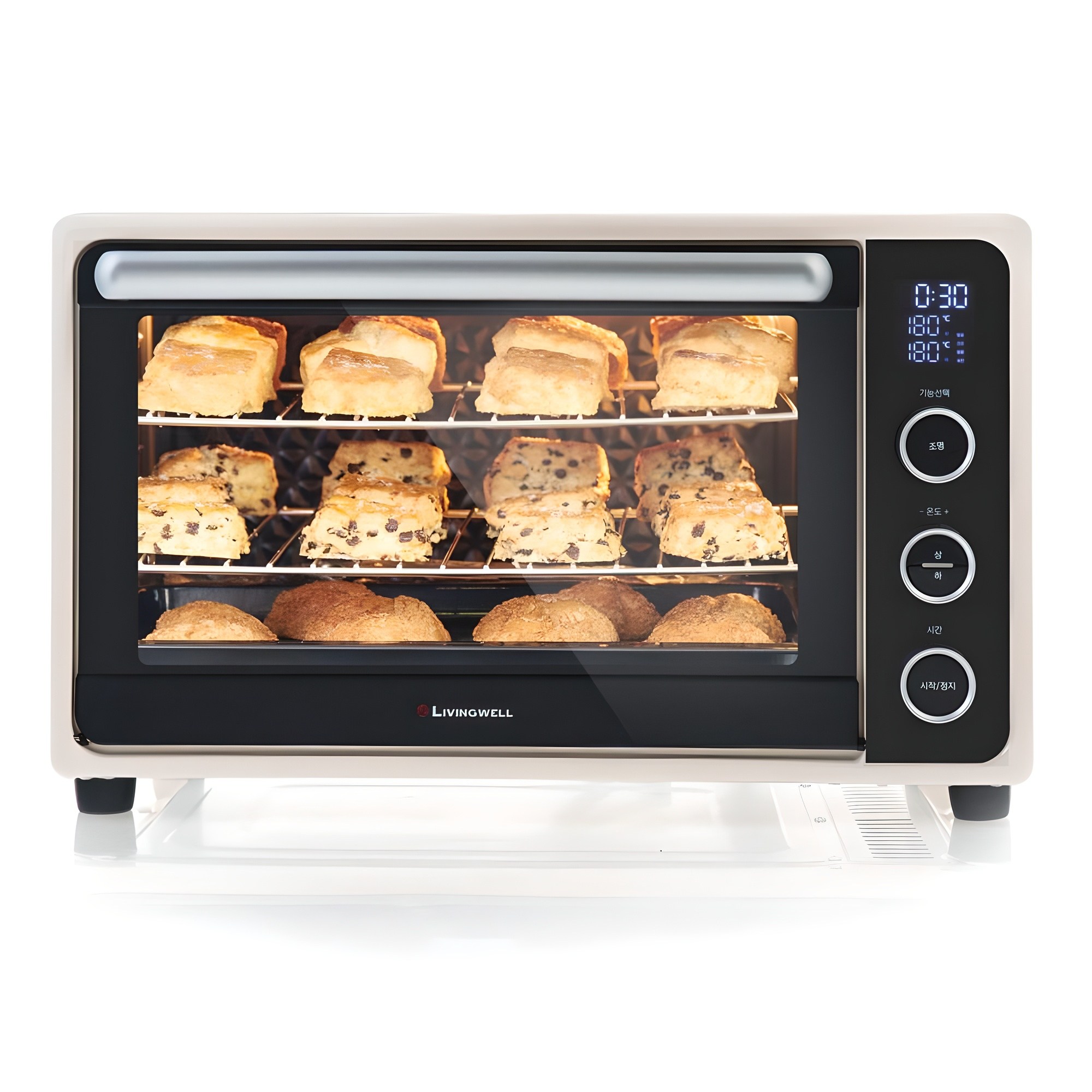 리빙웰 리빙코리아 30L 올인원 전기오븐 OV300A 169,000원