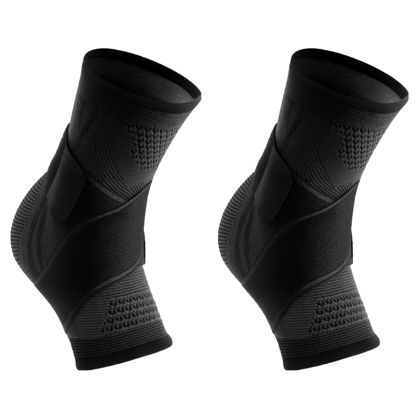 피스탑 고탄력 이중압박밴드 발목 보호대, 블랙, 2개 13,340원