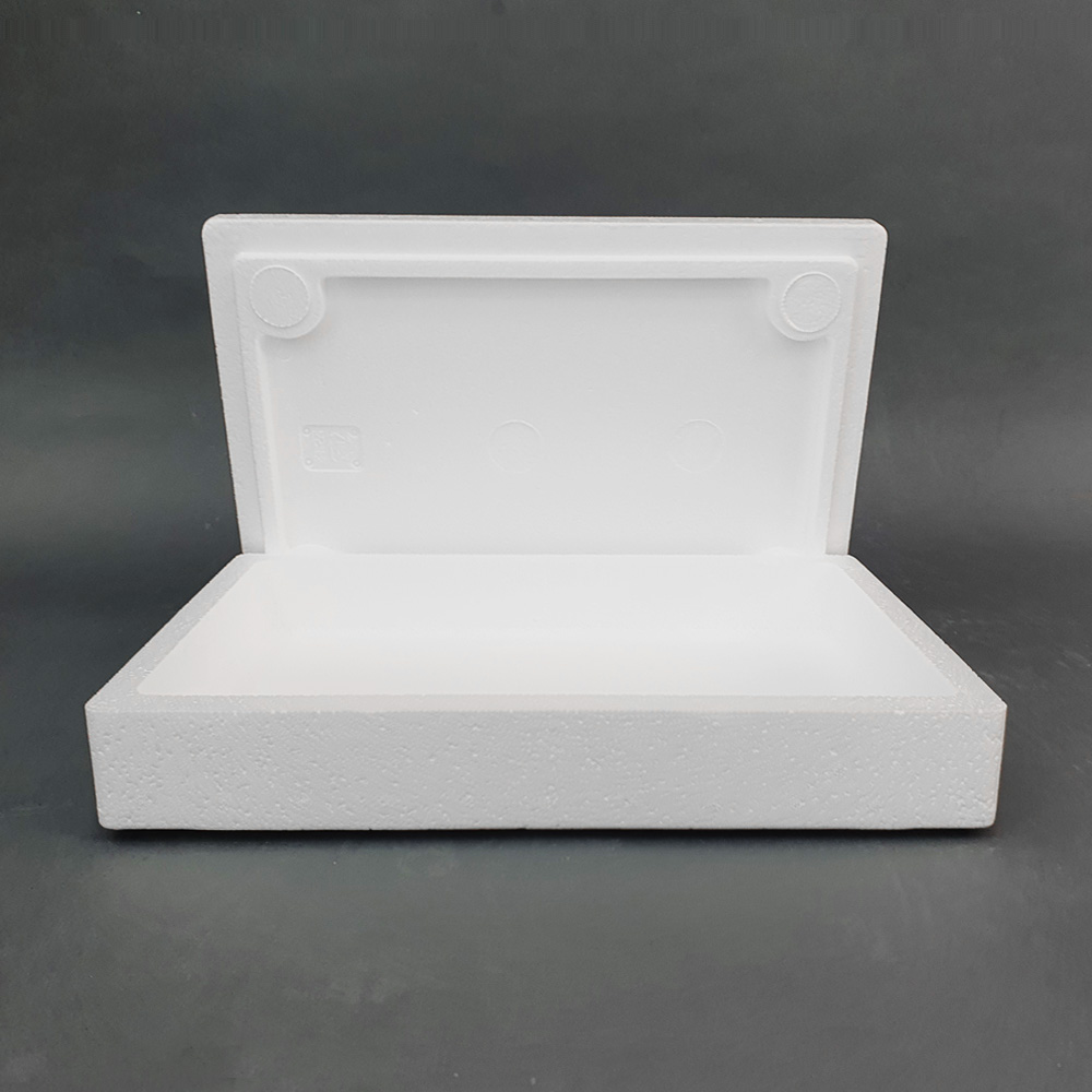 직사각 낮은형 5호 스티로폼박스 아이스박스 포장박스 외경 418X285X87mm, 흰색, 14개 34,800원