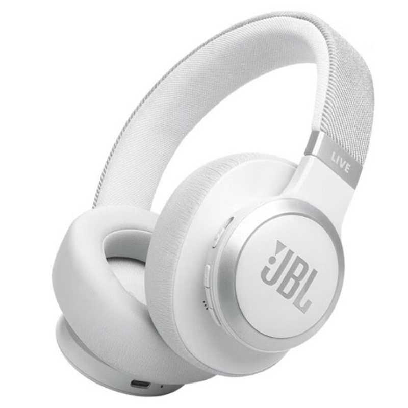 제이비엘 라이브 액티브 노이즈 캔슬링 블루투스 헤드폰, 화이트, 770NC 139,900원