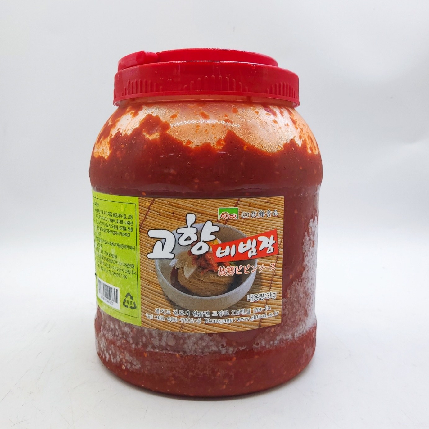 업소용 국내제조 고향식품 고향비빔장 3kg 대용량 냉면비빔장 양념장/다대기, 3kg, 1 21,760원