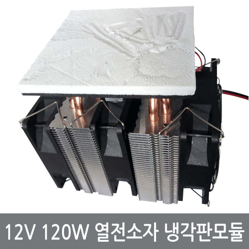 싸이피아 12V 120W 열전소자 냉각판 펠티어 냉기 냉각 모듈, 12V120W상부냉각판모듈, 1개 69,000원