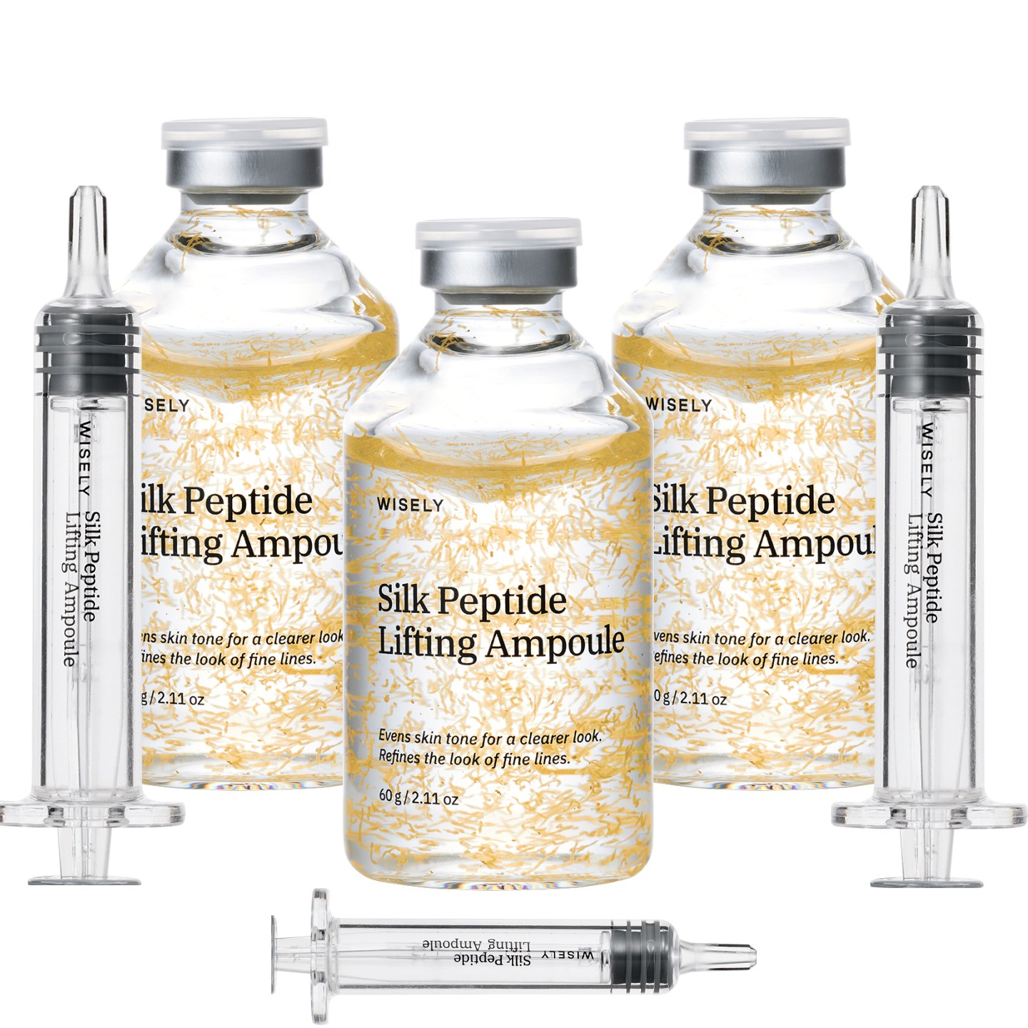 와이즐리 콜라겐 실 리프팅, 실크 펩타이드 탄력 앰플, 3개, 60ml 23,900원