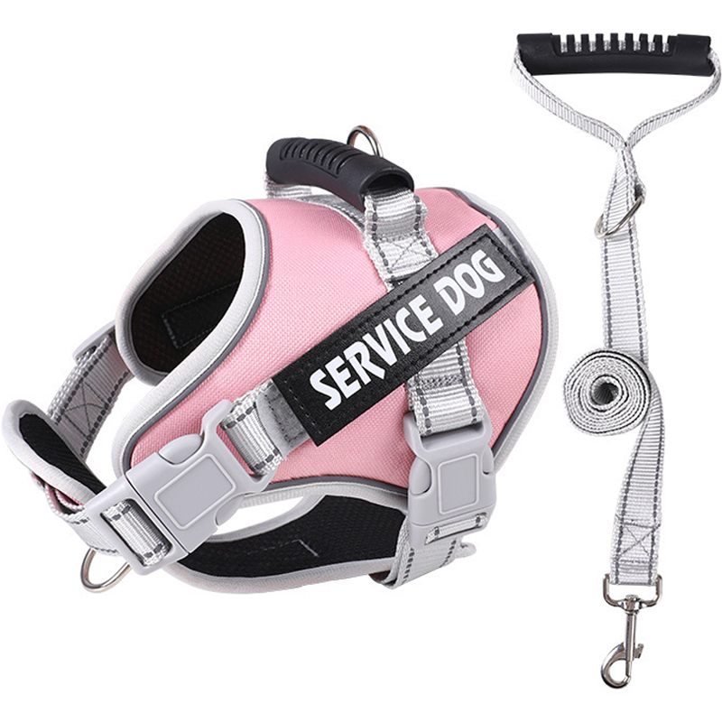 강아지 빛반사 하네스 안장형 리드줄 세트 7,450원