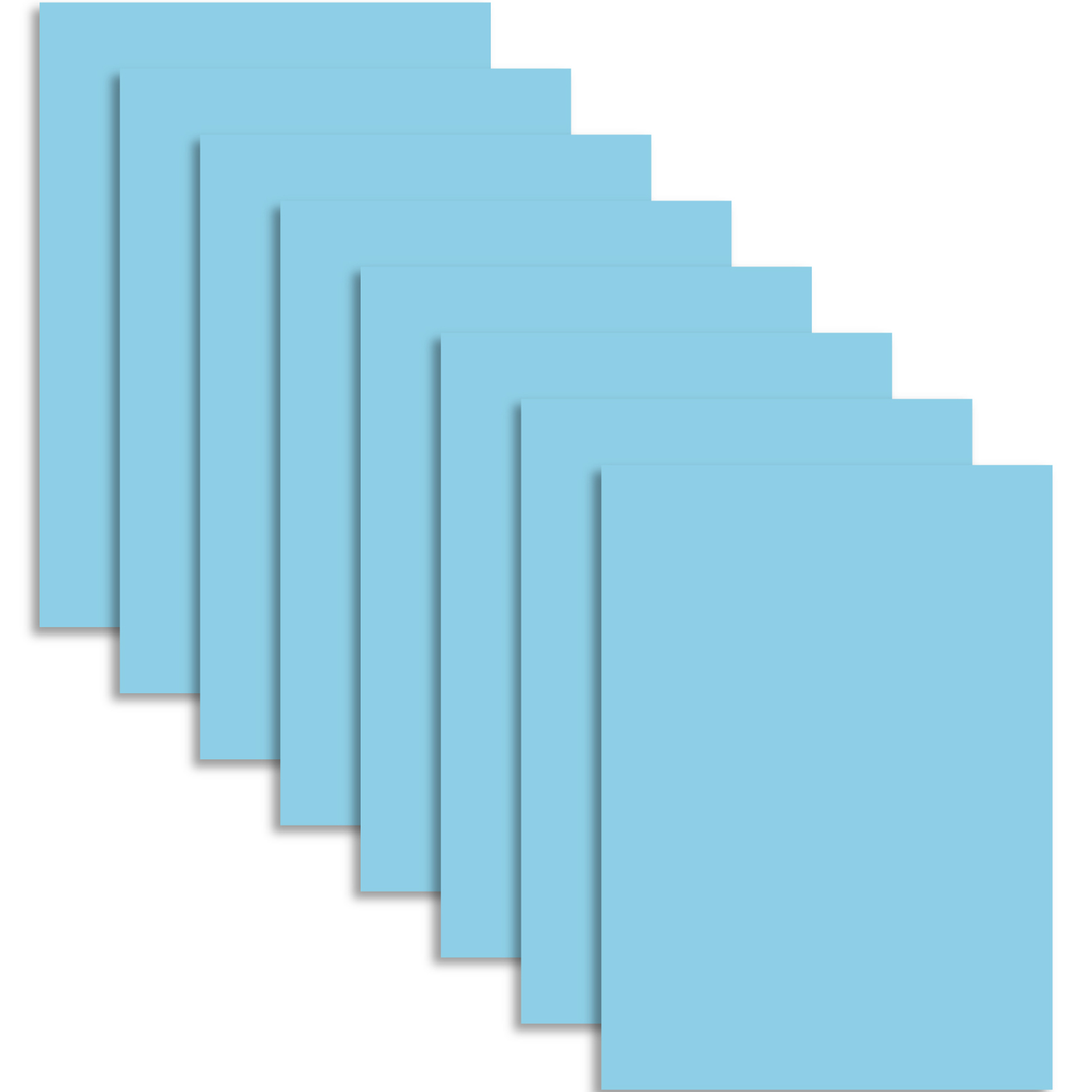 칼라 하드보드지 1T 하늘 8,330원