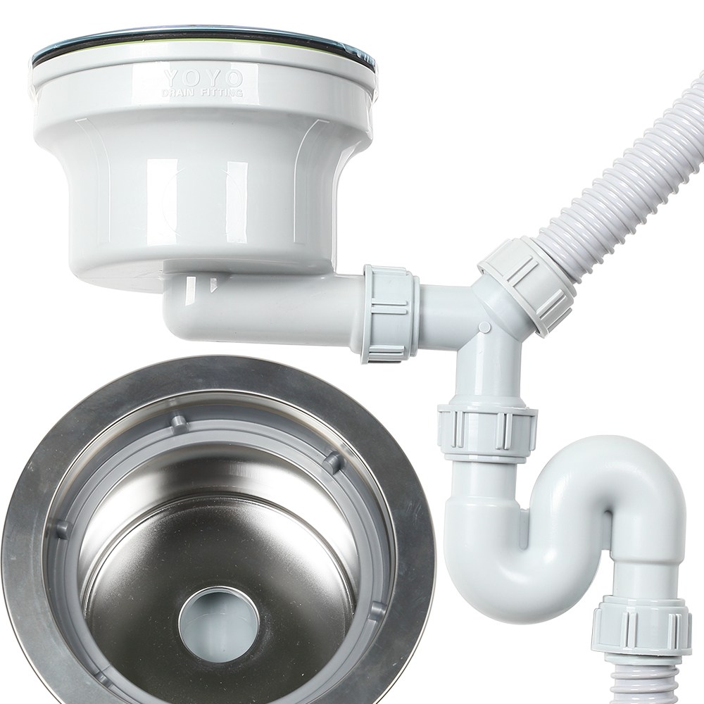 RMC 스테인리스 클린 위생 배수통 배수구 국산 깔끔 세련 물고임없음 악취방지 요요클린 33,000원