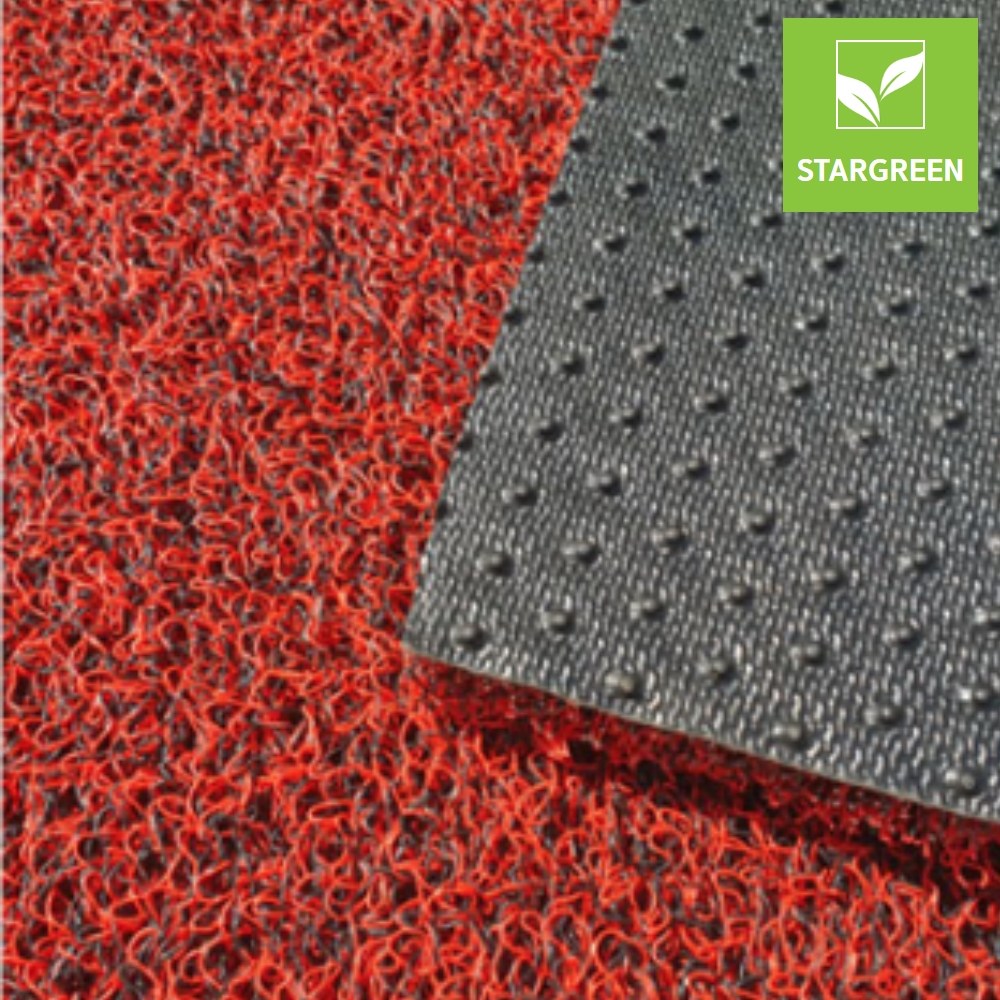 스타그린 미끄럼방지 투톤 코일매트 맥스20mm 롤형 1.2M폭 9M 현관매트 롤, 맥스20 레드, 1개 360,000원