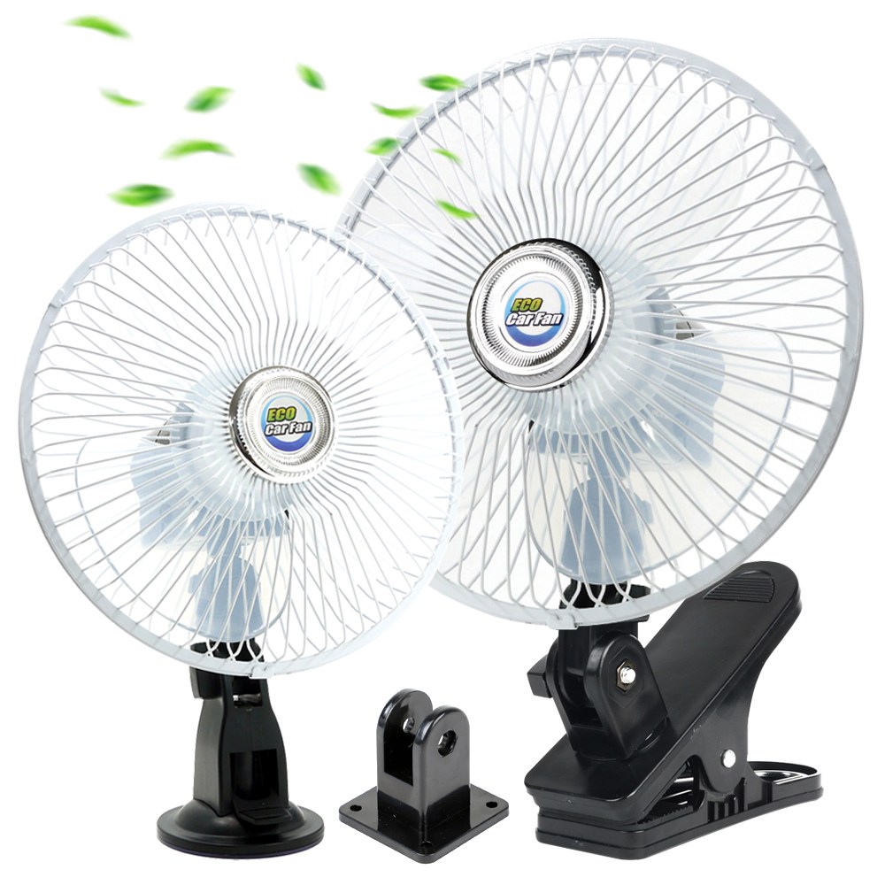 ECO 차량용 선풍기(거치대 3종) 집게 흡착 피스 호환 자동차 화물차 선풍기 33,000원