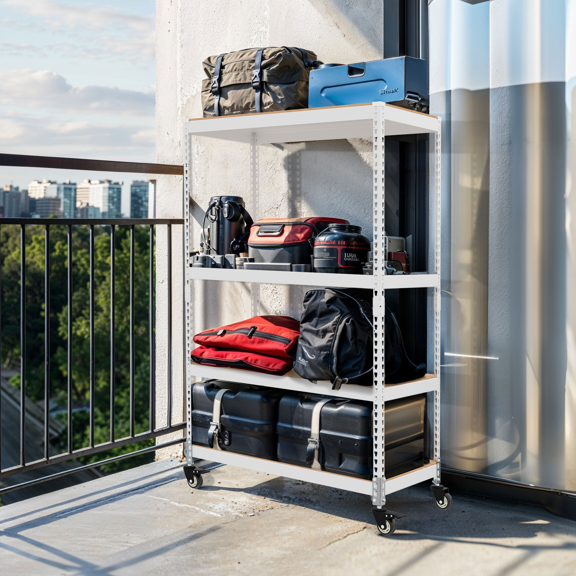 이동식 바퀴선반 스피드랙 트롤리 바퀴 주방 카트 왜건 수납장 가로 700mm 모음 103,300원