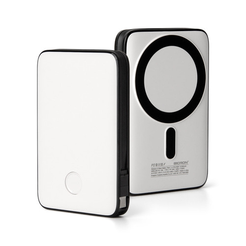 시크론 맥세이프 고속 PD 유무선 보조배터리 10,000mAh MSQ-710 MAX 35W, 화이트, MSQ-710 26,900원