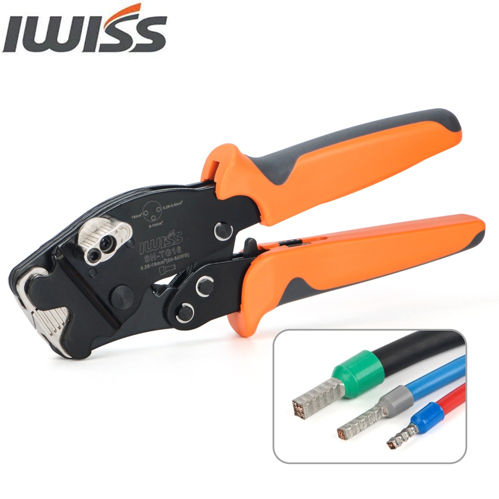 IWISS 광범위 사각페놀압착기 SN-TG16 페롤용 아이위스 0.25-16mm 49,010원