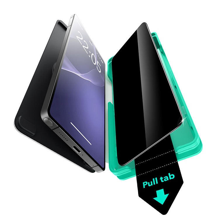 ESR 사생활보호 풀커버 강화유리 프라이버시 휴대폰 액정보호필름 15,100원