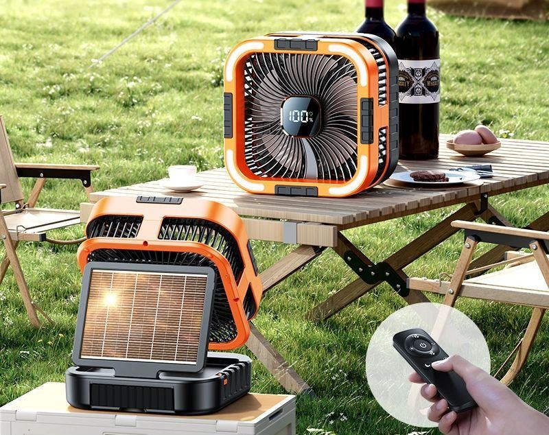 태양열 캠핑 선풍기 휴대용 무선 냉각 무선선풍기 냉각미니선풍기 냉각선풍기 94,900원