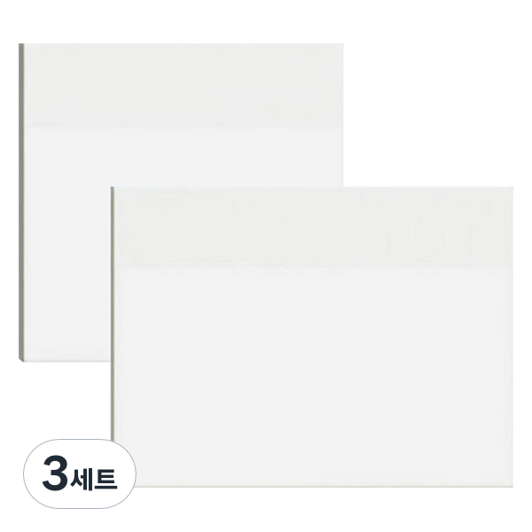 마다꾸미 포스트잇 오답노트 점착식 메모지 M 50p + L 50p 세트, 투명, 3세트 25,500원
