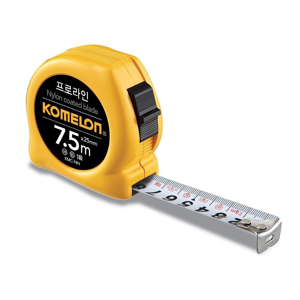 [코메론] 줄자 프로라인-노랑 KMC-74N [7.5M x 25mm] 15,400원