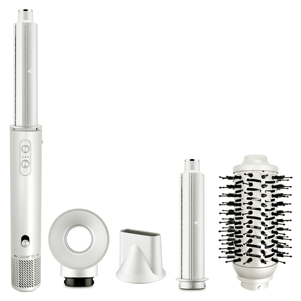 벤하임 BLDC 에어컬링 올인원 헤어스타일러 드라이기 4in1 풀세트, BBHD-1800WMX02, 화이트 96,900원