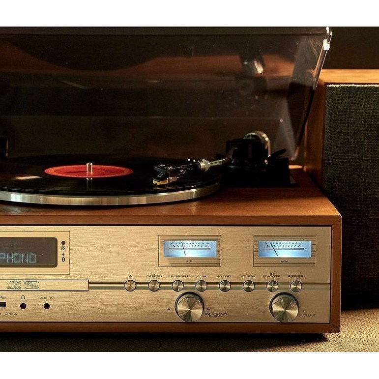 사운드룩 양방향 블루투스 올인원 원목 턴테이블세트 오페라 OPERA 398,000원