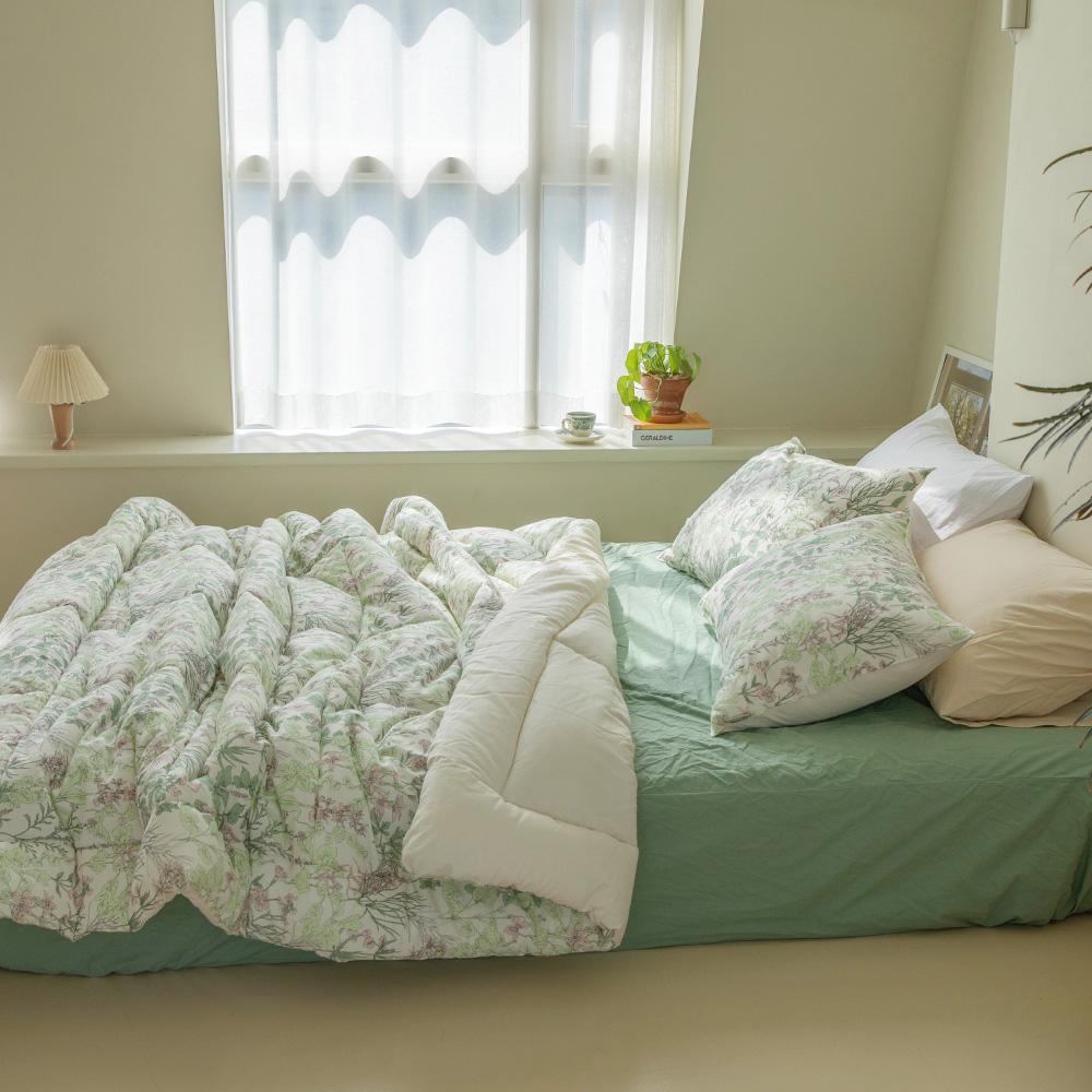 바자르 국내생산 모로코 광목워싱 차렵이불 56,160원