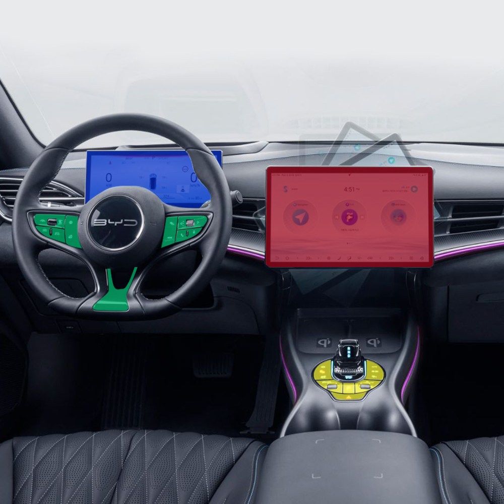 스킨엑스 BYD 비야디 씰 SEAL 실내필수 패키지 PPF 차량보호필름, 1개 35,000원