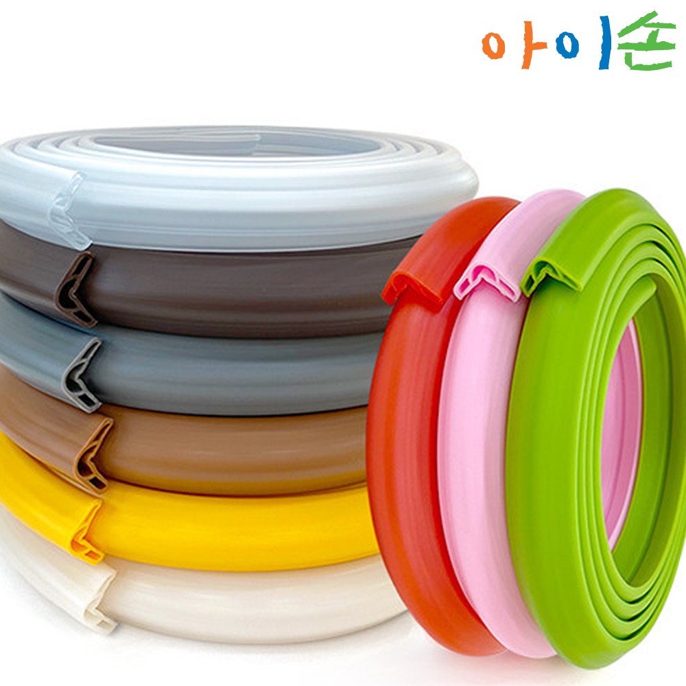 아이손 에어쿠션 모서리보호대 소형 2.2m, 주황, 1개 9,800원