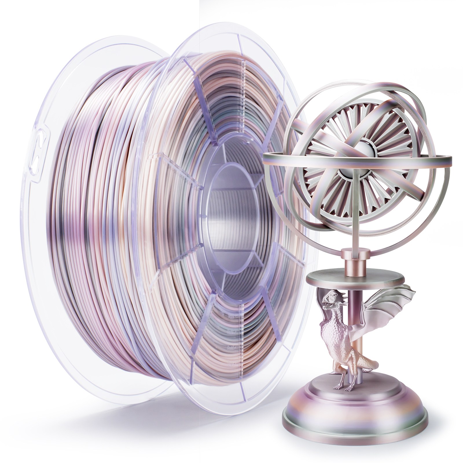 가제트 PLA PRO 필라멘트 3D프린터 1kg 투명 형광 무광 실키 특수 HS 1.75MM 실크 매트 그라디언트, Gradient Silky Earth tone 35,900원