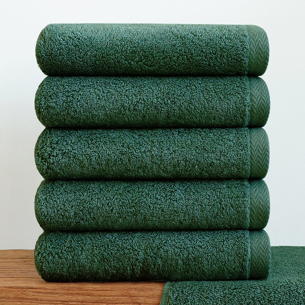 쉬라즈리빙 더소프트 호텔수건 200g 40수 코마사, 5개, 포레스트그린 19,900원