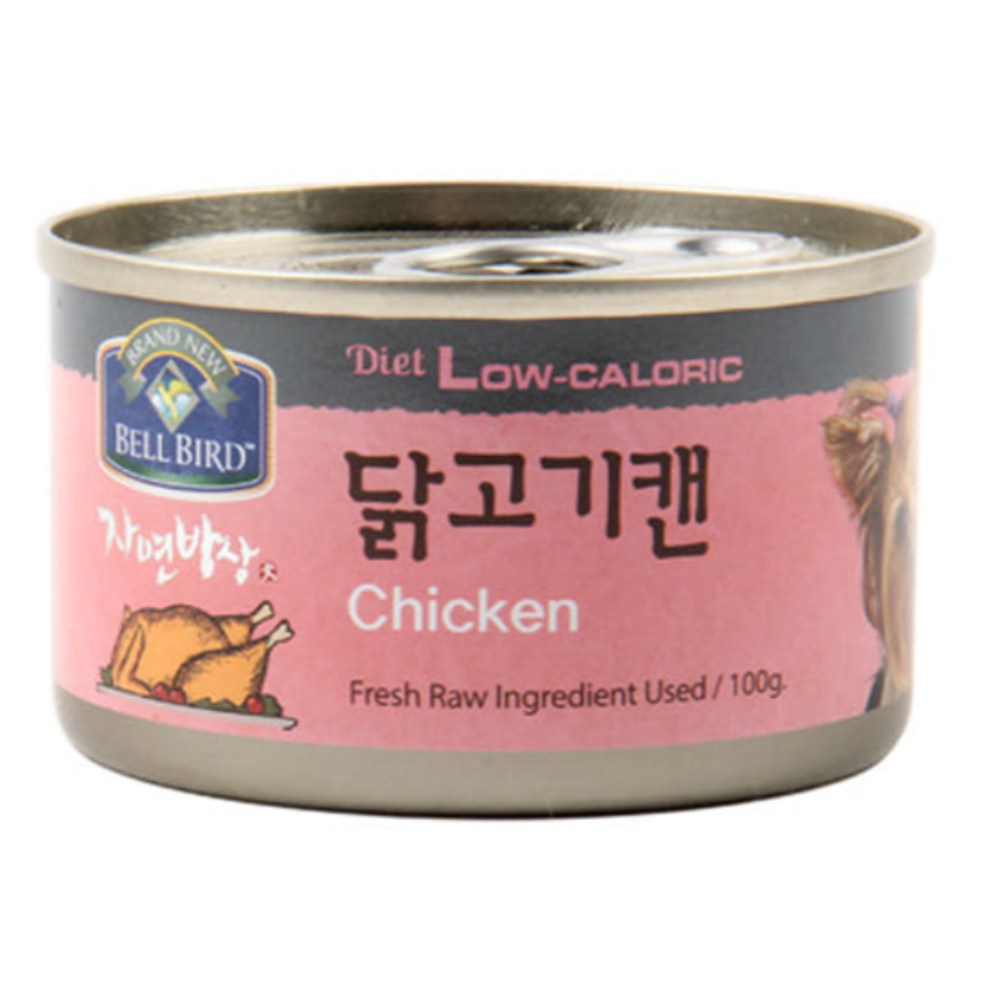 벨버드 애완동물 자연밥상 원형캔 간식 34,000원