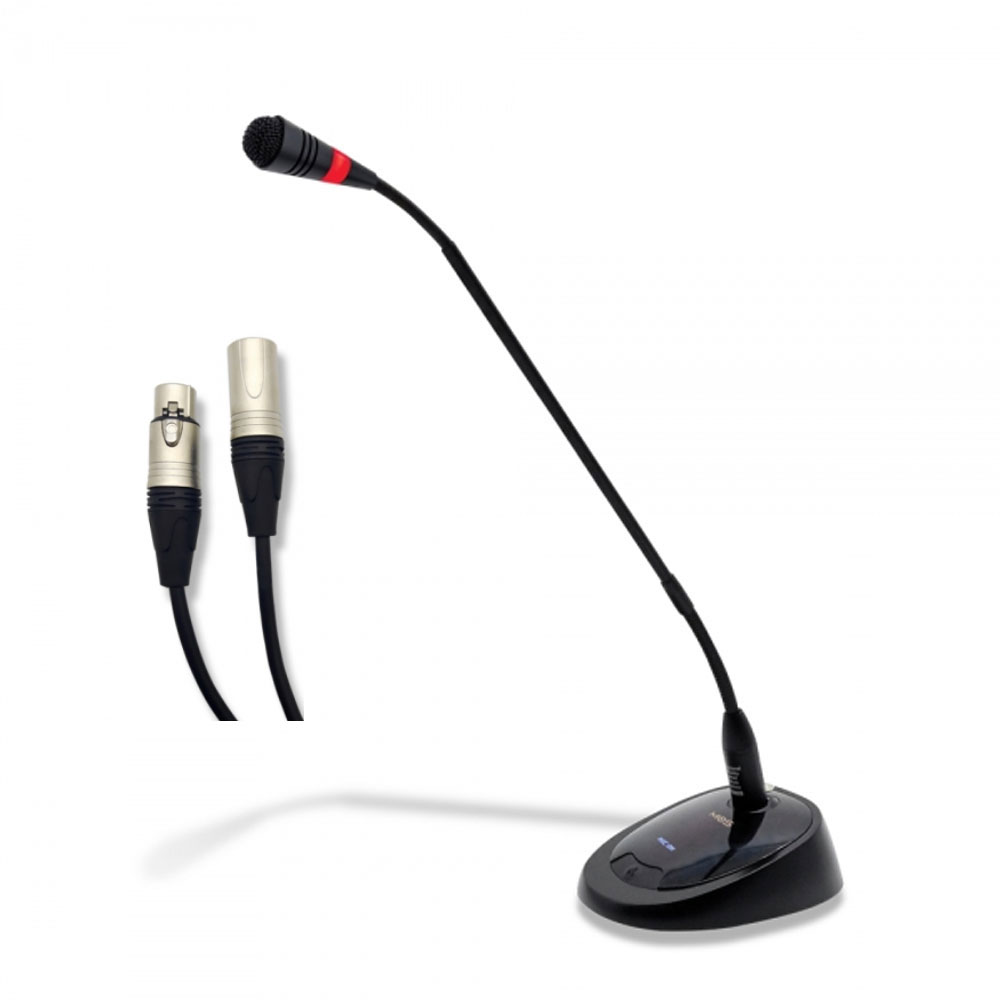 MOS 구즈넥마이크 MC-50S 회의 강의 강대상 교회 방송 50CM 스탠드 팬텀겸용 140,000원