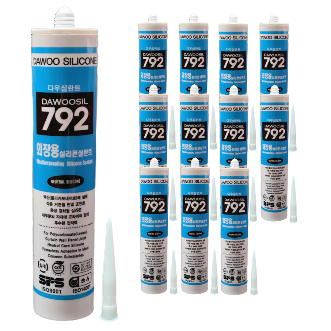 퀵마켓 렉산용, 외장용 실리콘 다우실 792, 백색, 12개 35,500원