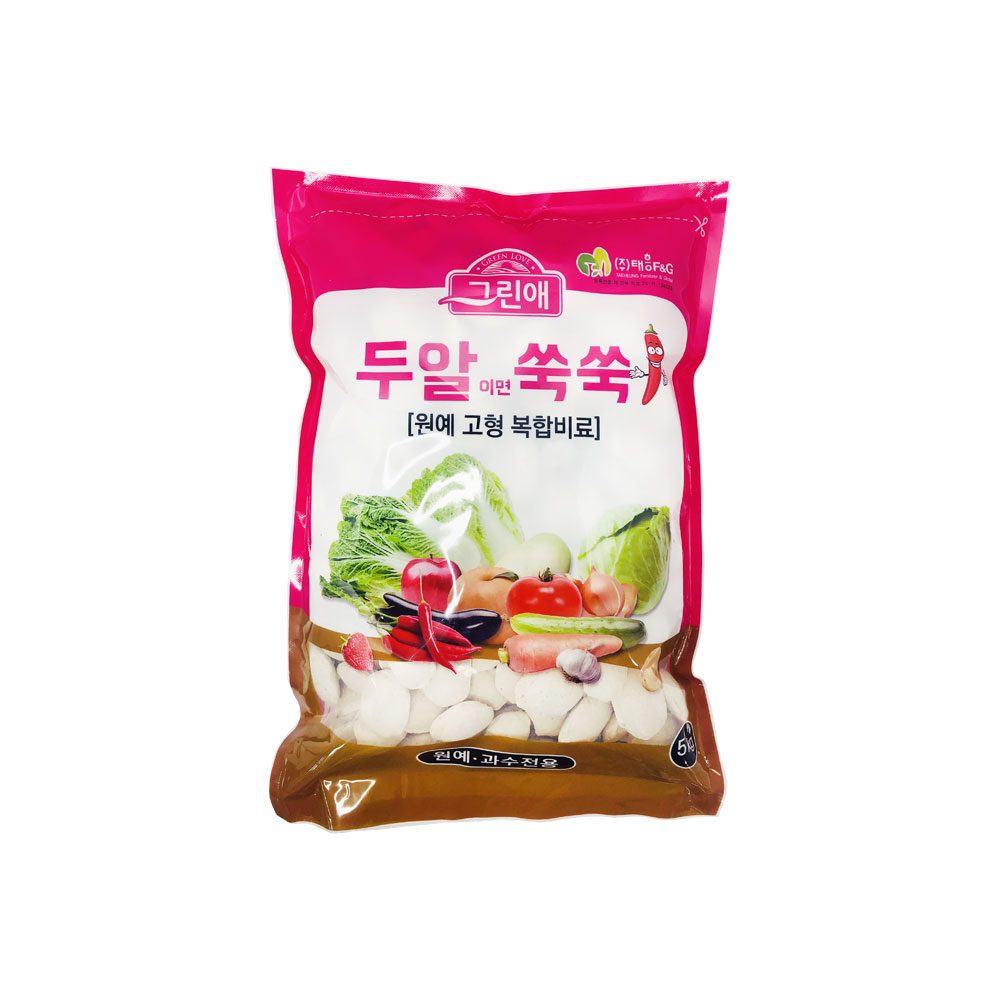 텃밭 농사 웃비료 고추 토마토 오이 가지 고형 덩어리 알갱이 비료 800g 2kg (농사농), 1개 13,700원