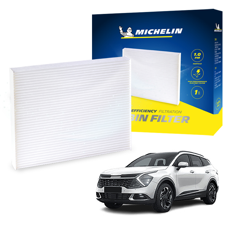 미쉐린 차량용 에어컨필터 PM1.0 12호 스포티지 NQ5 2021년 7월~, 1개, CF-0112 9,900원