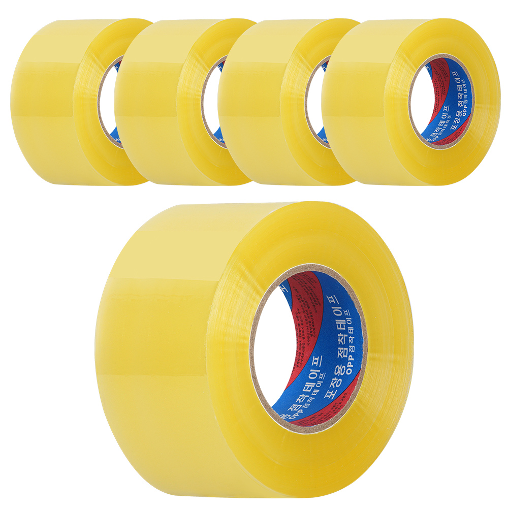 코멧 더 길어진 경포장용 투명 박스테이프 100m 6,990원