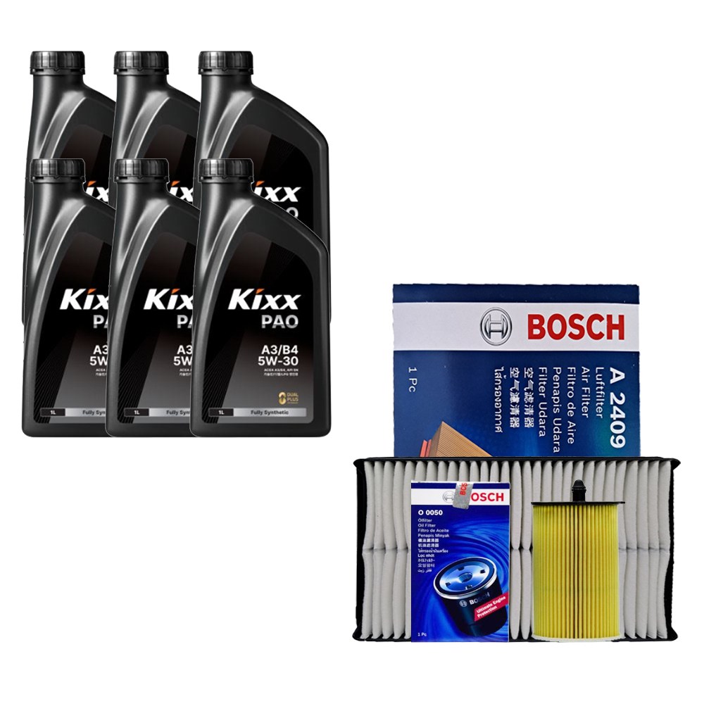 그랜저HG 3.0 LPG 킥스 PAO 5W30(6L) 엔진오일세트 0050-2409 73,680원
