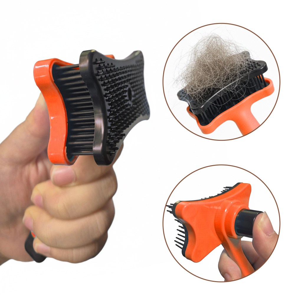 파이 댕댕이 야옹이 반려동물 죽은털 제거 원터치 브러쉬 3,980원