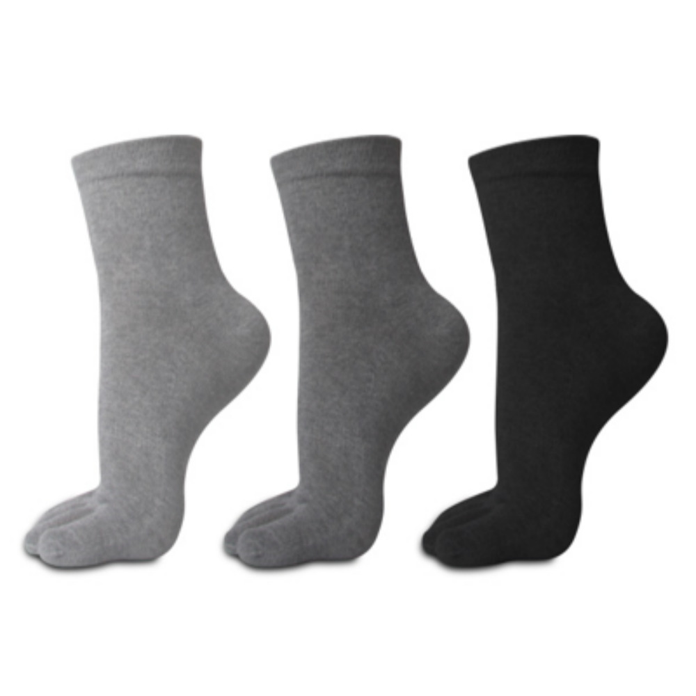 100% 천연 순면 국산 땀흡수 남성 봄 유니키 발가락 장목양말 세트 26,900원