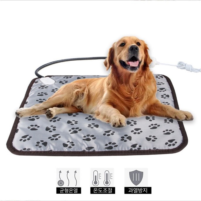 파니어 겨울 반려동물 전기 온열 패드 고양이 강아지 전기장판 매트 온도조절 및 과열방지 15,850원