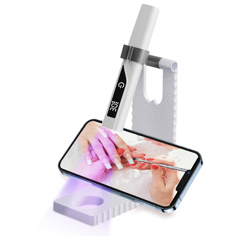 AURRA 젤네일램프 거치대 세트 미니 UV 젤네일 휴대용 LED램프,타이밍기능,USB 충전 7,790원