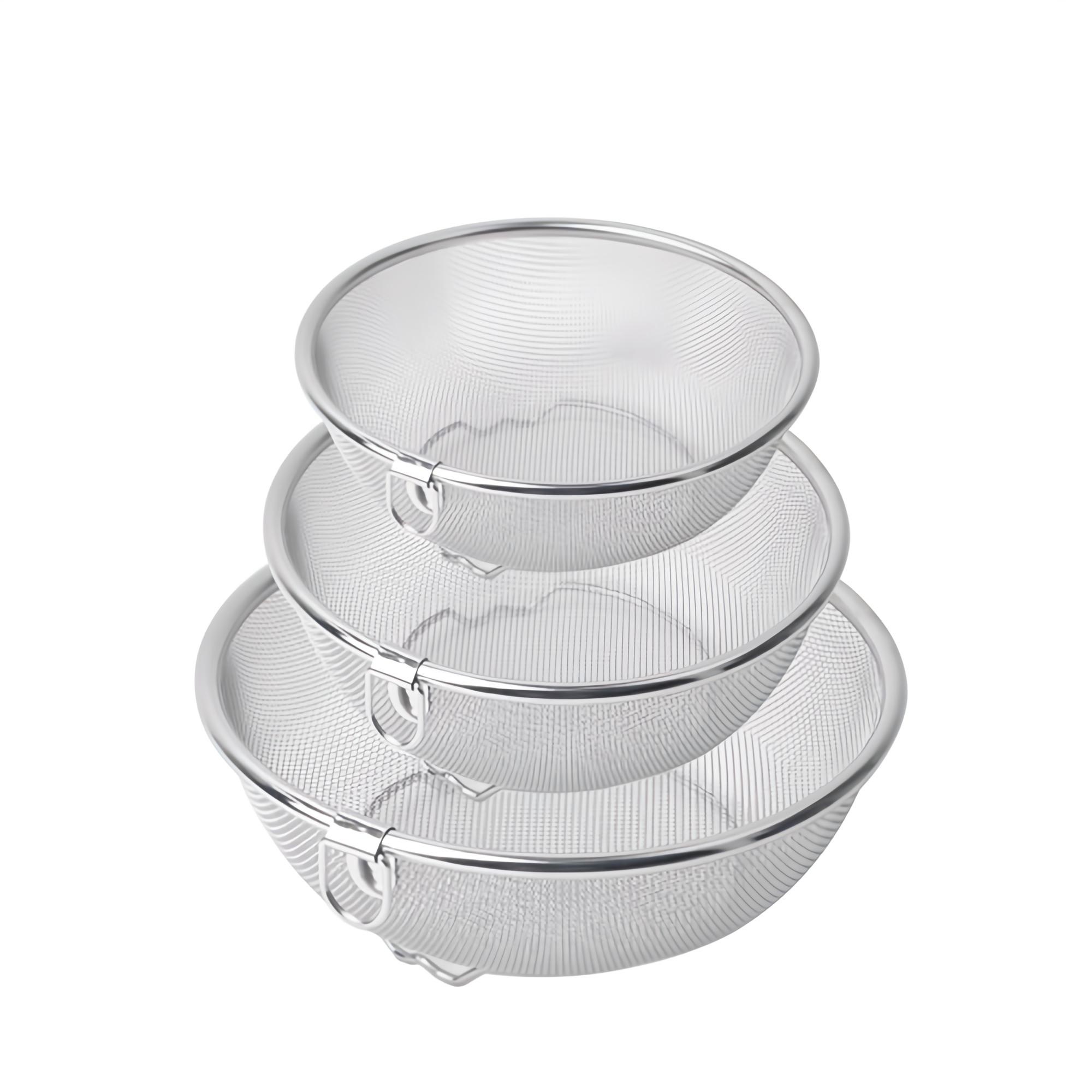 키친아트 원형 스텐 볼바구니 3종 세트 15,960원