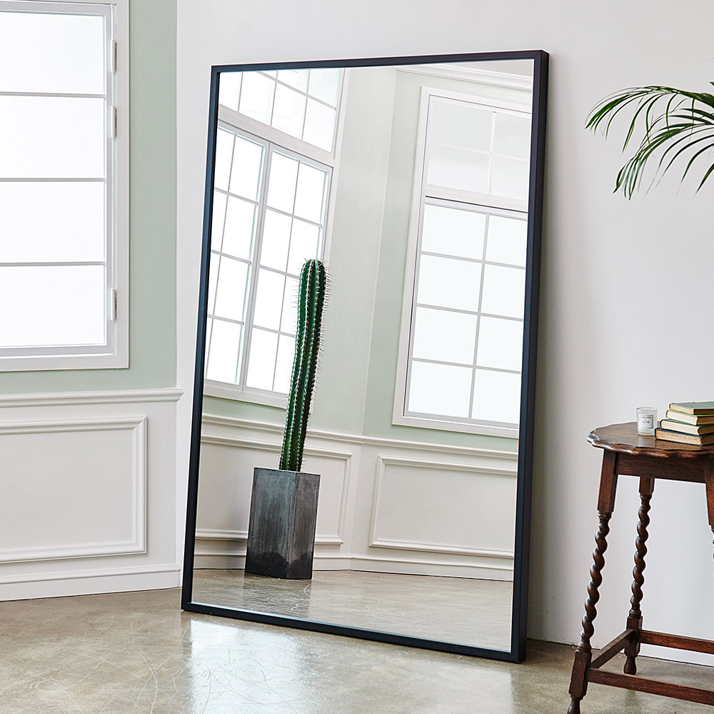 리센트 초대형 전신거울1190, 블랙 156,450원