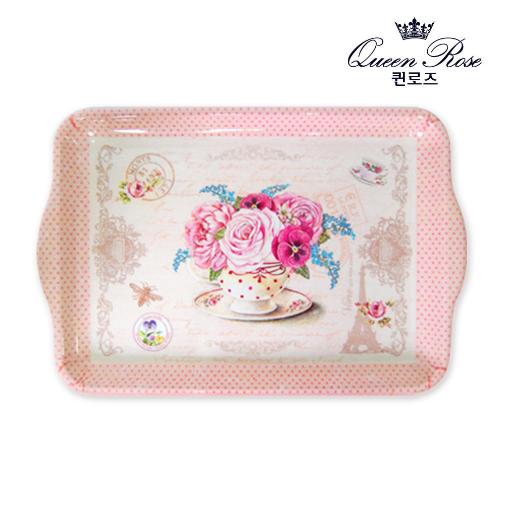바스켓쟁반(퀸로즈)-중, 핑크, 1개 9,390원
